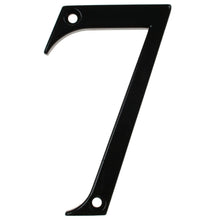 Load image into Gallery viewer, black house number seven, buy online at Anglian Home Improvements