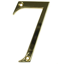 Load image into Gallery viewer, Gold house number seven, buy online at Anglian Home Improvements