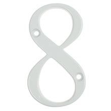Load image into Gallery viewer, White house number eight, buy online at Anglian Home Improvements