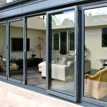 Load image into Gallery viewer, Open Anglian Bifold Doors with Bifold door Magnet/Catch