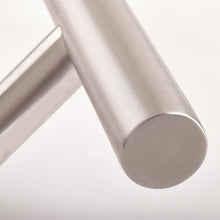 Load image into Gallery viewer, Chrome 1200mm Door Pull Handle - Classic T-Bar design close up, available from Anglian Home Improvements