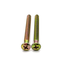 Load image into Gallery viewer, Gold composite replacement door handle screws, buy now at Anglian Home Improvements