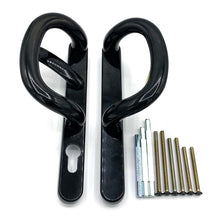 Load image into Gallery viewer, Black Patio Door Handles with external pull, buy now at Anglian Home Improvements