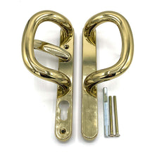 Load image into Gallery viewer, Gold Patio Door Handles with external pull, buy now at Anglian Home Improvements