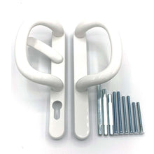 Load image into Gallery viewer, White Patio Door Handles with external pull, buy now at Anglian Home Improvements