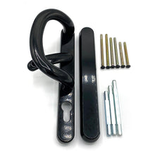 Load image into Gallery viewer, Black Patio Door Handles - external blank, buy now at Anglian Home Improvements