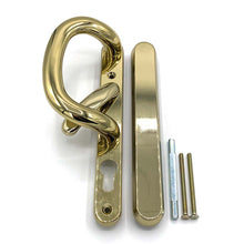 Load image into Gallery viewer, Gold Patio Door Handles - external blank, buy now at Anglian Home Improvements