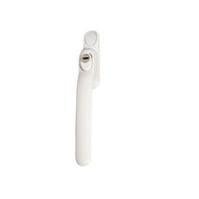 Load image into Gallery viewer, White Flush Casement Window Locking Handle, buy now at Anglian Home Improvements