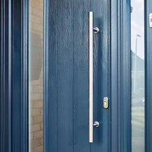 Load image into Gallery viewer, 800mm Door Pull Handle on blue composite door