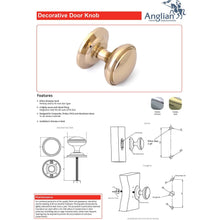 Load image into Gallery viewer, Round external door knob features and maintenance