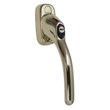 Load image into Gallery viewer, Gold Tilt and Turn Window Handle side on, buy now at Anglian Home Improvements