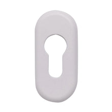 Load image into Gallery viewer, White Oval Escutcheon from Anglian Home Improvements