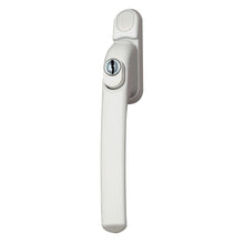 Load image into Gallery viewer, White Locking Aluminium Window Handle - Anglian Home Improvements