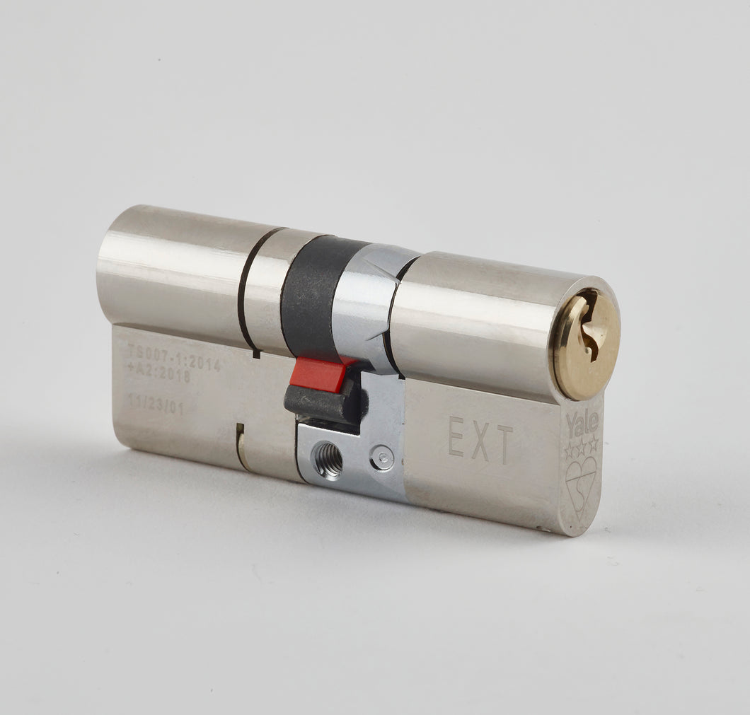 Yale Anti-Snap 3 Star Euro Cylinder Lock