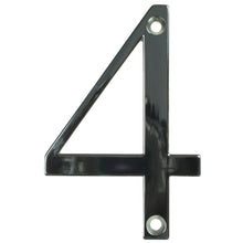 Load image into Gallery viewer, Chrome house number four, buy online at Anglian Home Improvements
