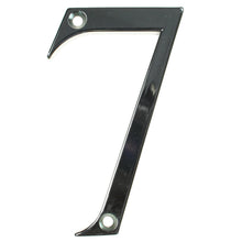 Load image into Gallery viewer, Chrome house number seven, buy online at Anglian Home Improvements
