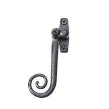 Load image into Gallery viewer, Antique Left Handed Monkey Tail Window Handle, available at Anglian Home Improvements
