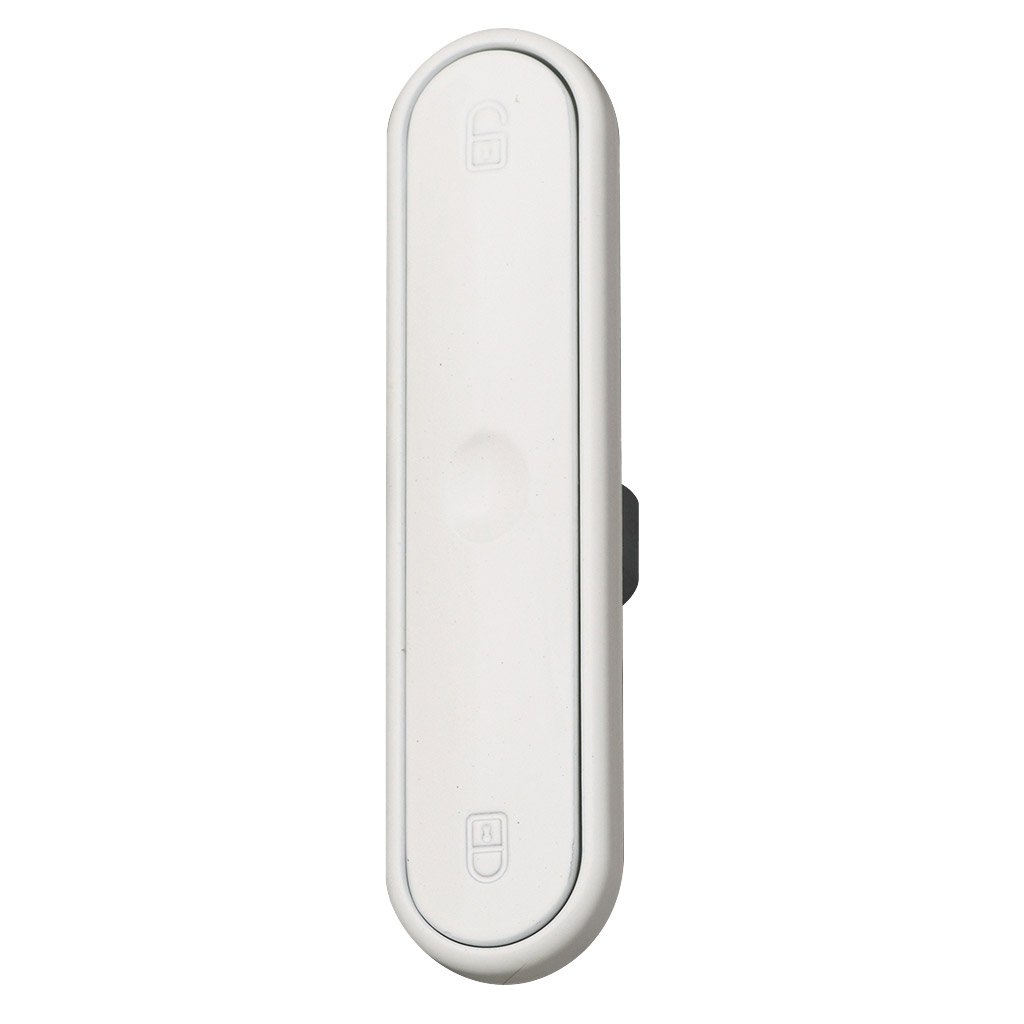 White Aluminium Bifold Door Handle. Available at Anglian Home Improvements.
