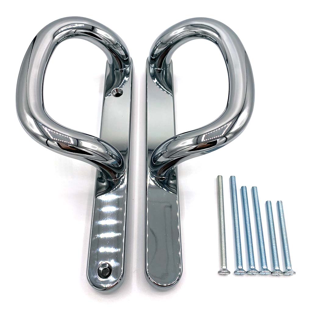 Chrome Non-Locking Patio Door Handles, buy now at Anglian Home Improvements
