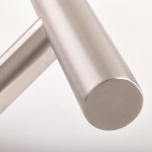 Load image into Gallery viewer, Chrome 1200mm Door Pull Handle - Classic T-Bar design close up, available from Anglian Home Improvements
