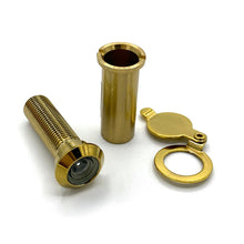 Load image into Gallery viewer, Gold spy hole 35-60mm, buy now at Anglian Home Improvements
