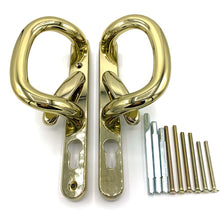 Load image into Gallery viewer, Gold Patio Door Handle set, buy now at Anglian Home Improvements
