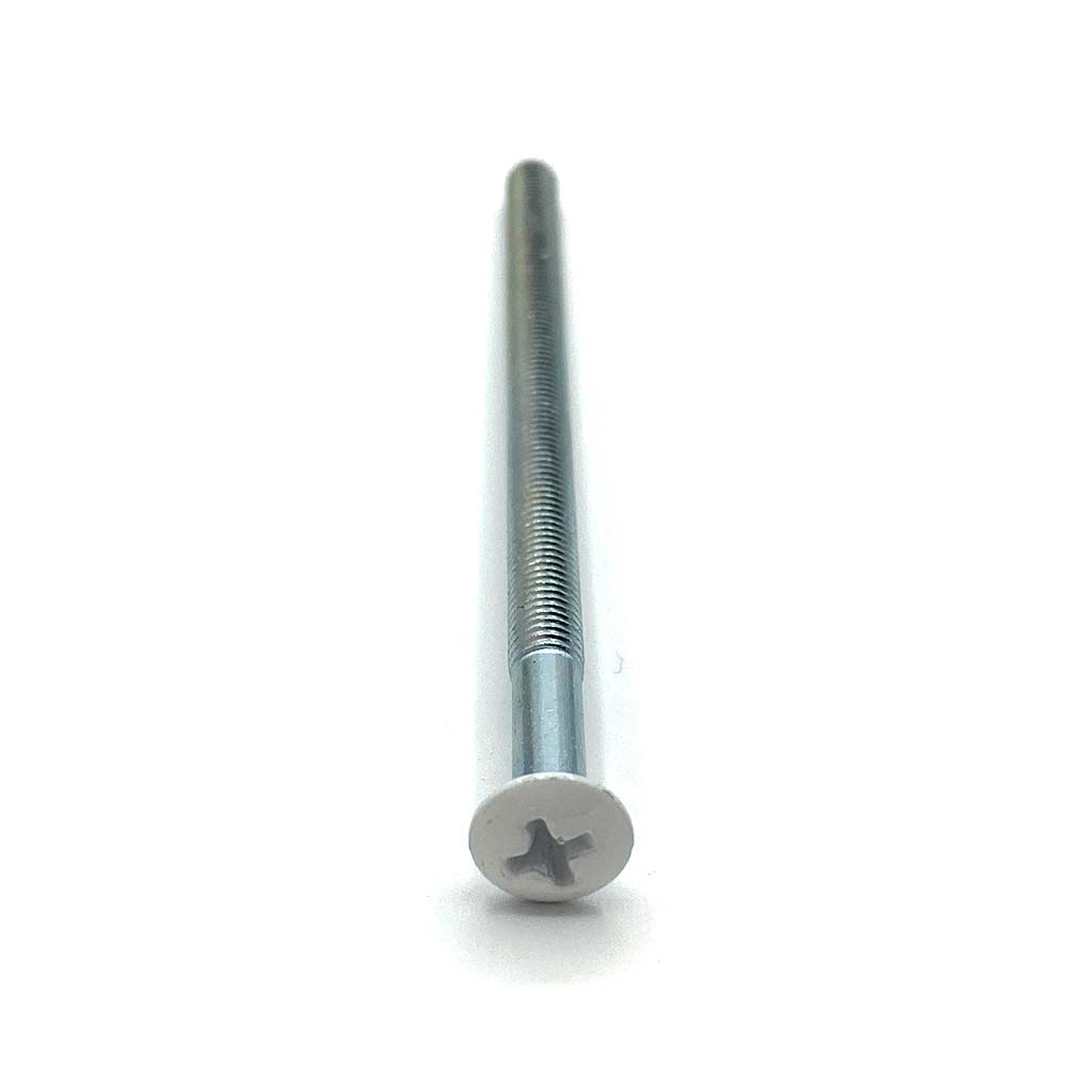 White Replacement uPVC Door Handle Screw, available at Anglian Home Improvements