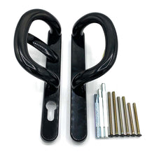 Load image into Gallery viewer, Black Patio Door Handles with external pull, buy now at Anglian Home Improvements
