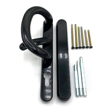 Load image into Gallery viewer, Black Patio Door Handles - external blank, buy now at Anglian Home Improvements
