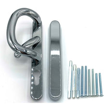 Load image into Gallery viewer, Chrome Patio Door Handles - external blank, buy now at Anglian Home Improvements

