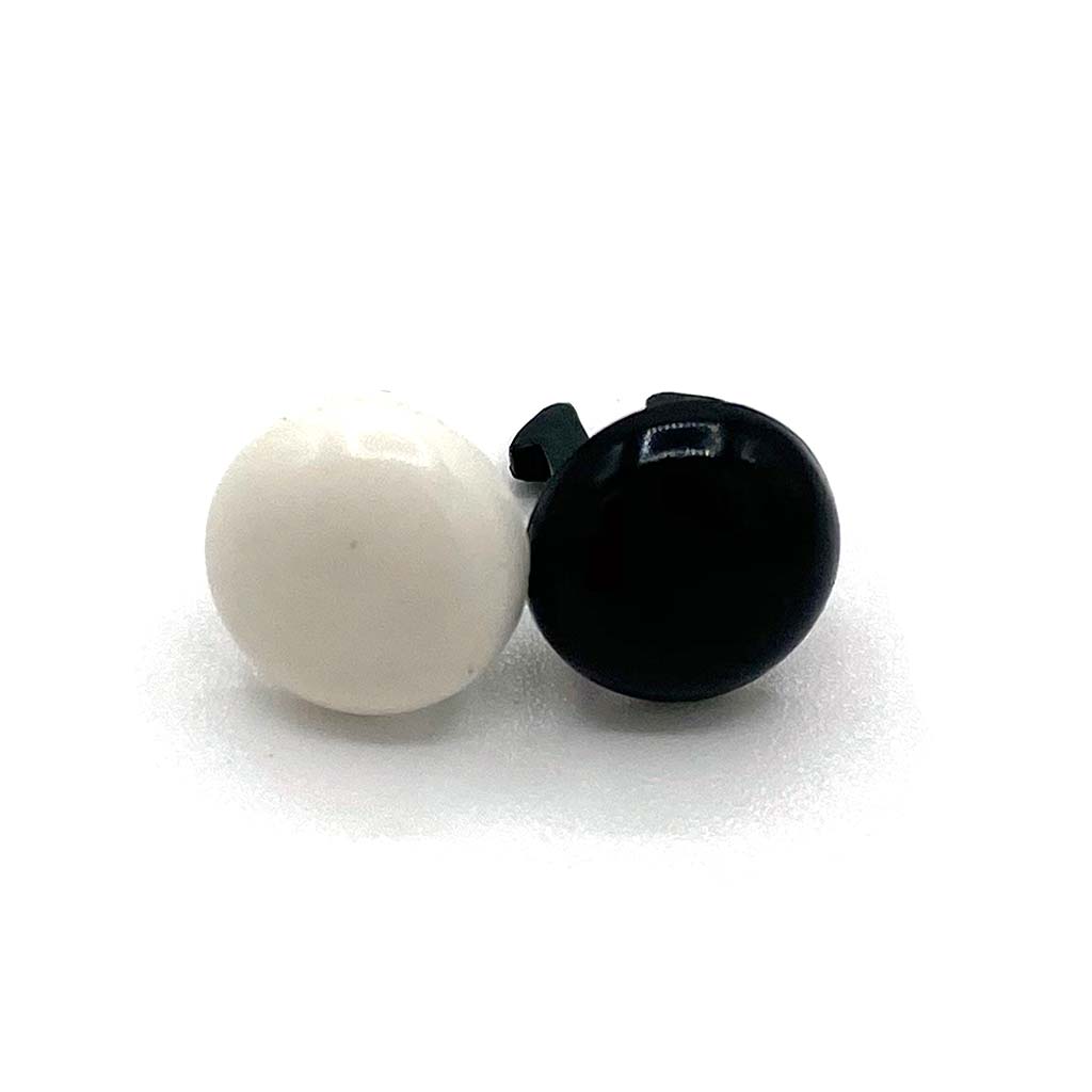 White and Black Non-Locking Tilt and Turn Window Handle Conversion Plug, available at Anglian Home Improvements
