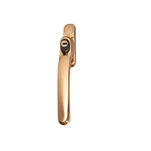 Load image into Gallery viewer, Gold Flush Casement Window Locking Handle, buy now at Anglian Home Improvements
