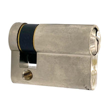 Load image into Gallery viewer, Nickel Euro Half Cylinder Lock 45mm, available at Anglian Home Improvements
